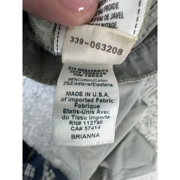 True Religion Womens 29 Brianna Pants Rare Vtg 2003 NWT Gray 90s Y2K Made-USA - Picture 6 of 16